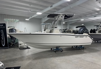 2026 Key West 203 FS White Boat